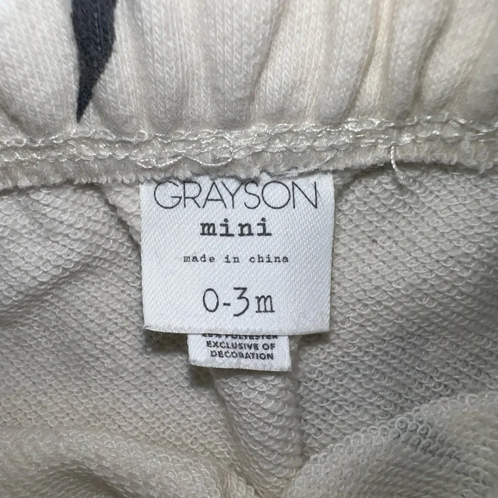 ‼️NWOT: Grayson Mini Lighting Bolt Shorts Set - 0-3 M - Picture 3 of 3